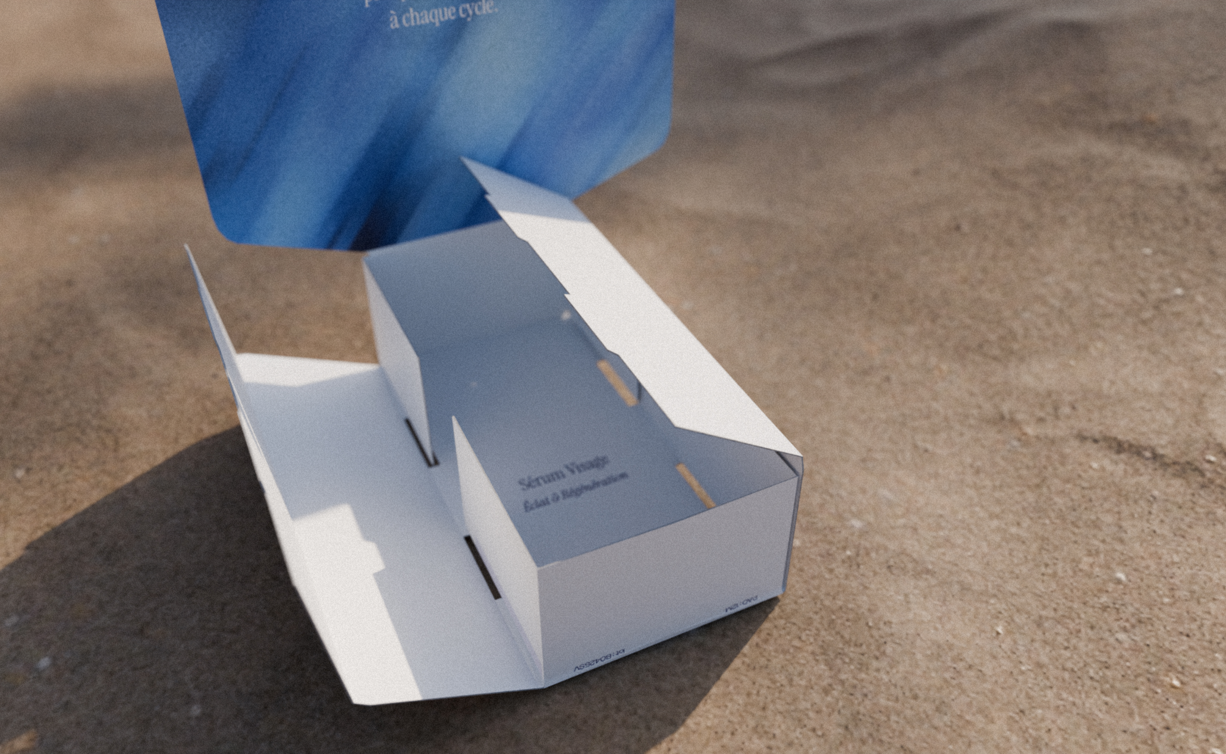 3D Packaging - Sérum Visage