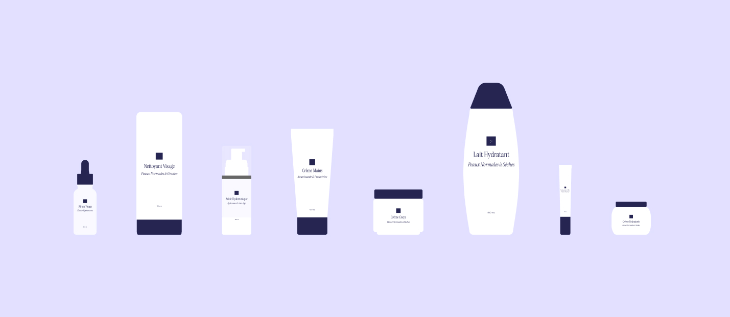 Graphic depicting a color palette of Stone Brown, Dark Navy, Beige, and Cream White along with corresponding hex color codes.